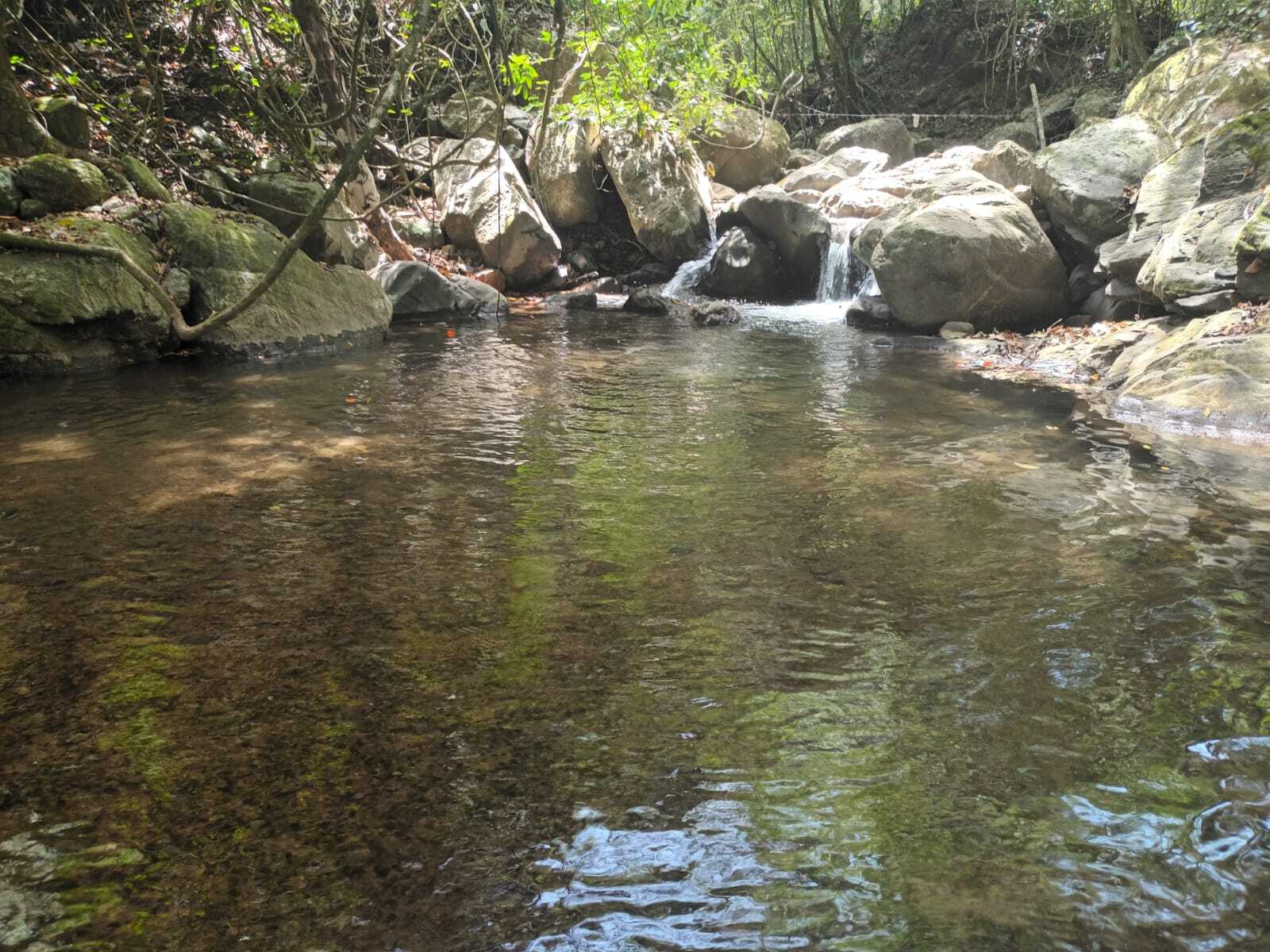 Quebrada de aguas cristalinas en la ruta Billi Bill