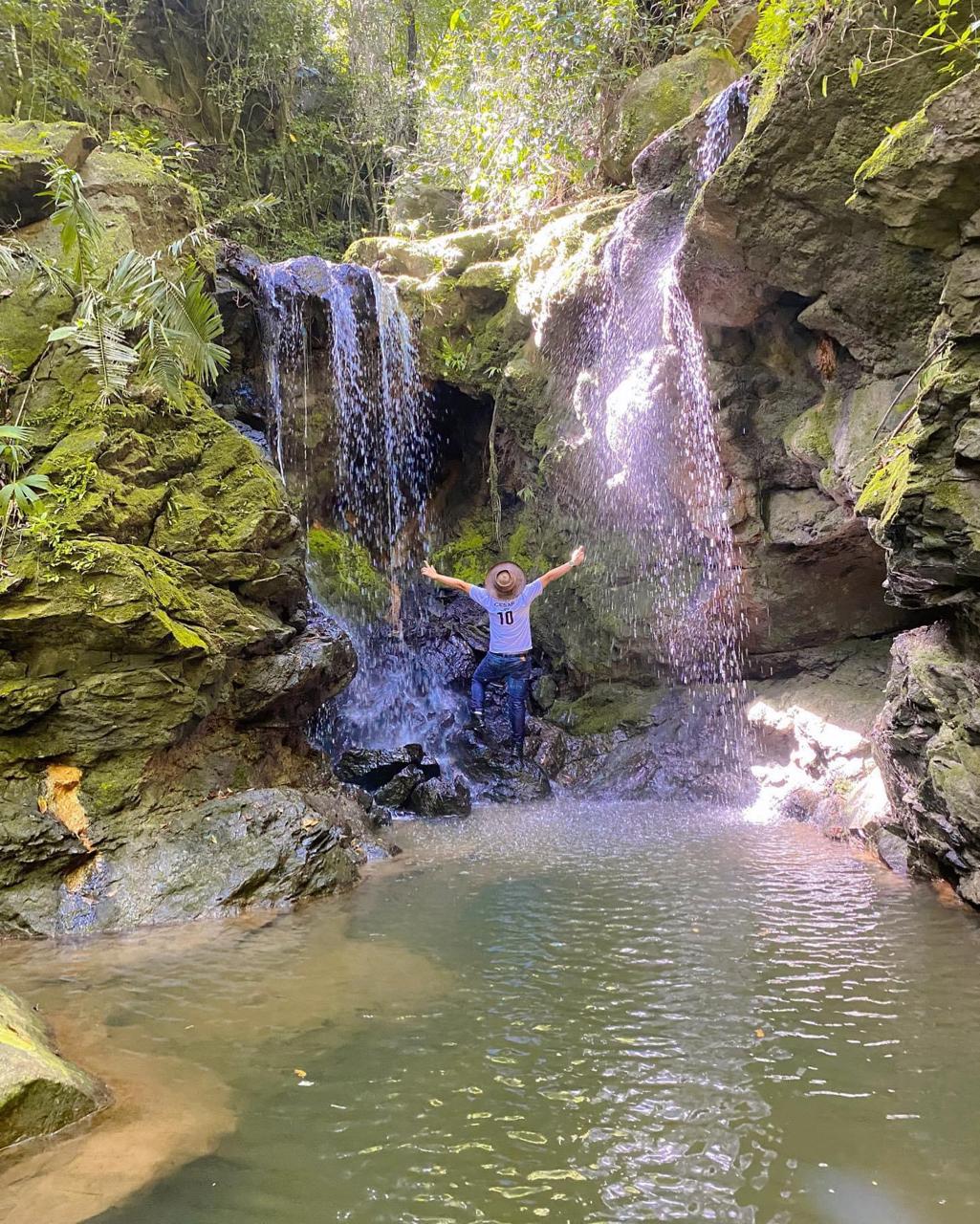 Cascada en la Finca Cartagena